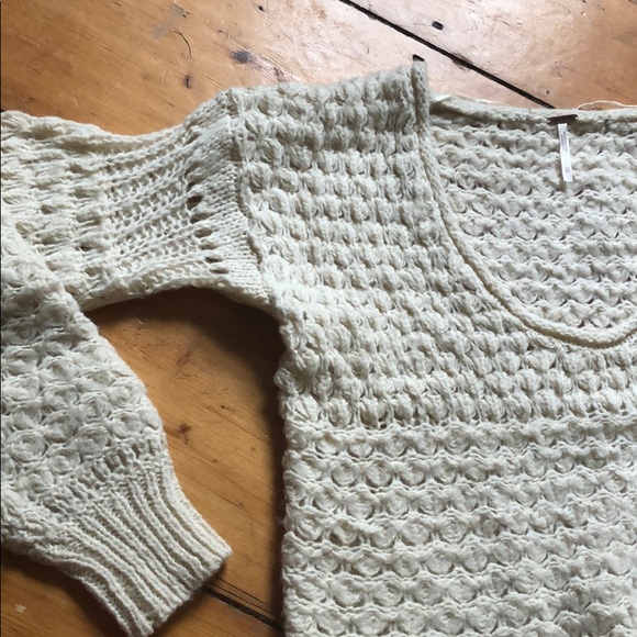 Free People chunky knit sweater - Picture 4 of 6